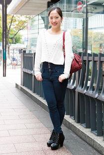 街拍日本模特,日本模特的潮流演绎